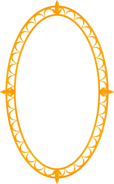 设置复古金框优雅的图片图片下载
