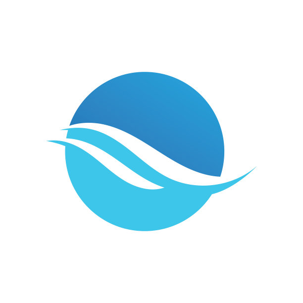 水波图标模板标志图片下载
