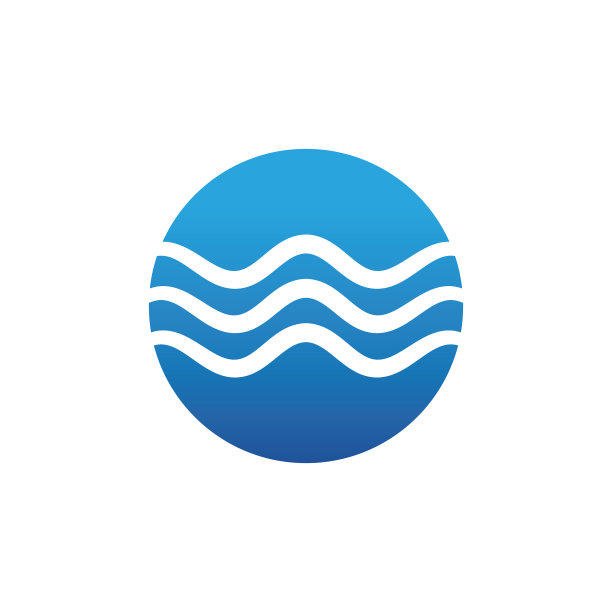 水波图标模板标志图片下载