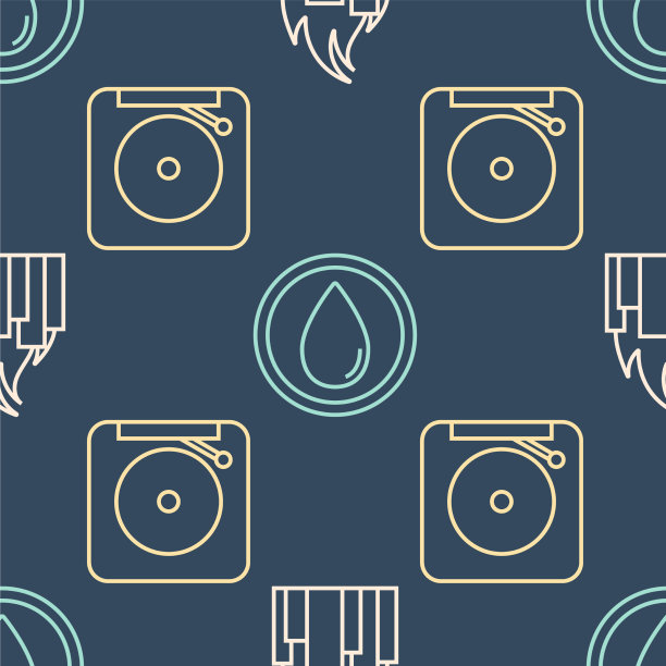 在燃烧的建筑物中设置火线并发出警报图片下载