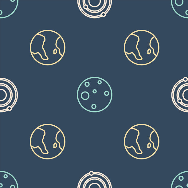 系太阳系、地球和火星图片下载