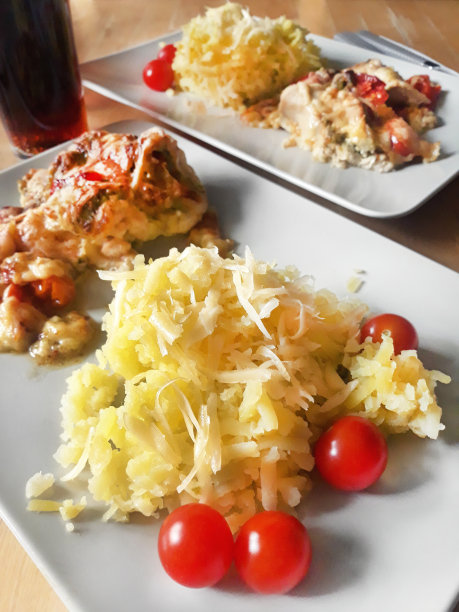 鸡肉和蔬菜图片下载