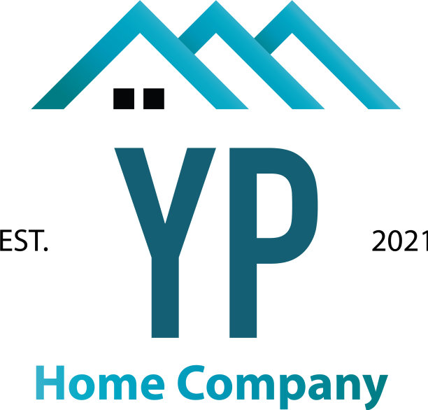 首字母yp home创意logo设计图片下载