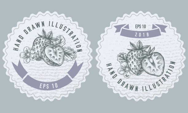 单色标签设计用的图片下载