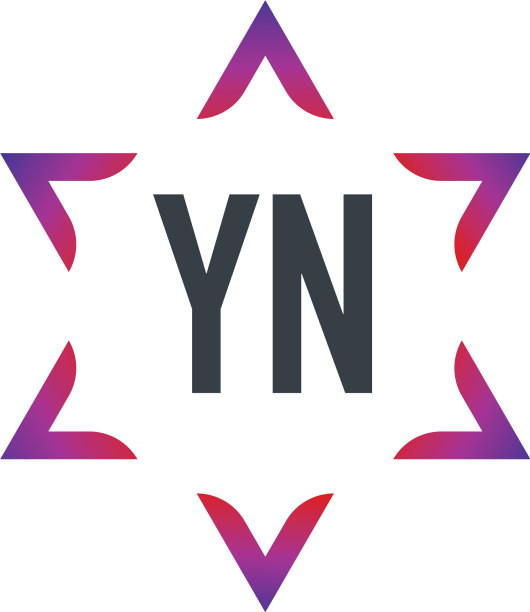 首字母yn星大卫创意logo设计图片下载
