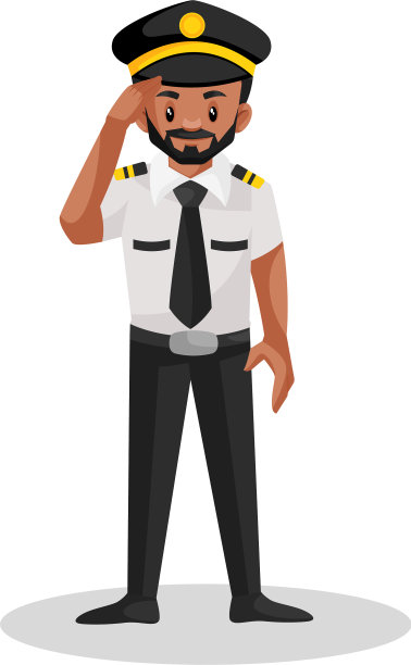 飞行员卡通人物图片下载