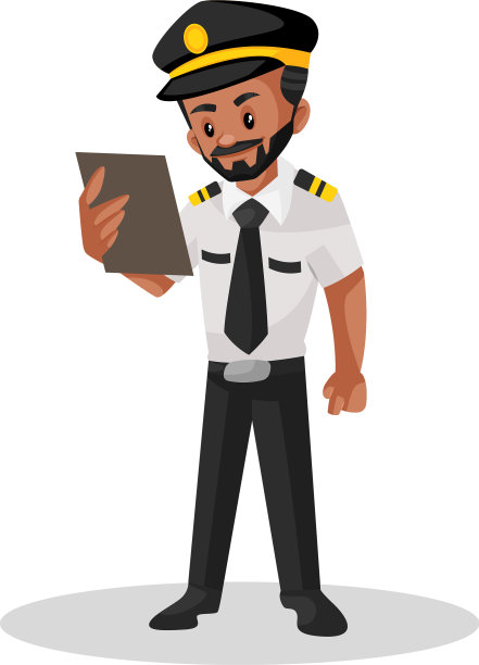 飞行员卡通人物图片下载