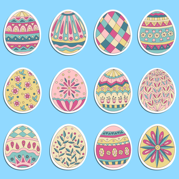 设置贴纸与涂鸦复活节彩蛋图片下载