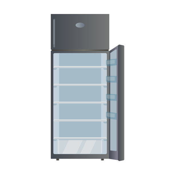 冰箱图标卡通图标隔离图片下载