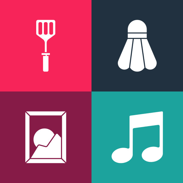 设置波普音乐音符画面景观图片下载