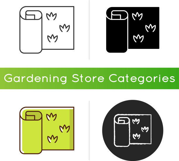 草皮卷图标图片下载