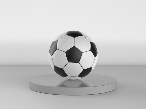 黑白相间的足球图片下载