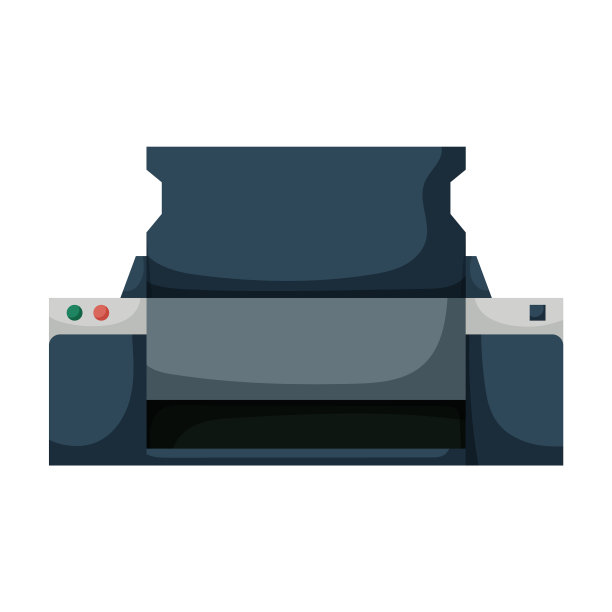 打印机图标卡通图标孤立图片下载