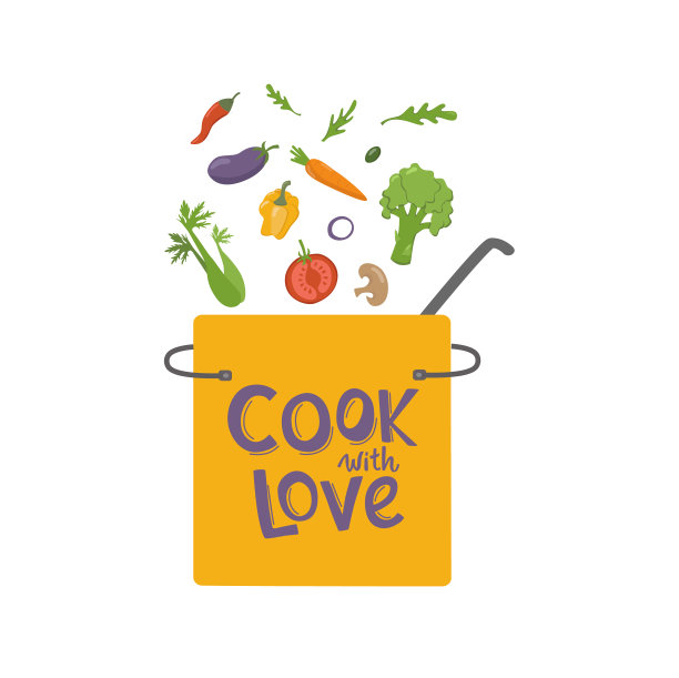 用爱心做菜，用蔬菜唱歌图片下载