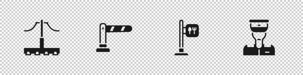 设置铁路护栏咖啡厅和餐厅位置图片下载