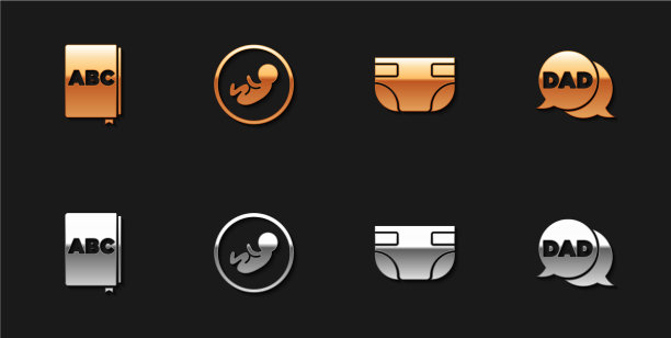 设置ABC书婴儿吸水性尿布和语音图片下载