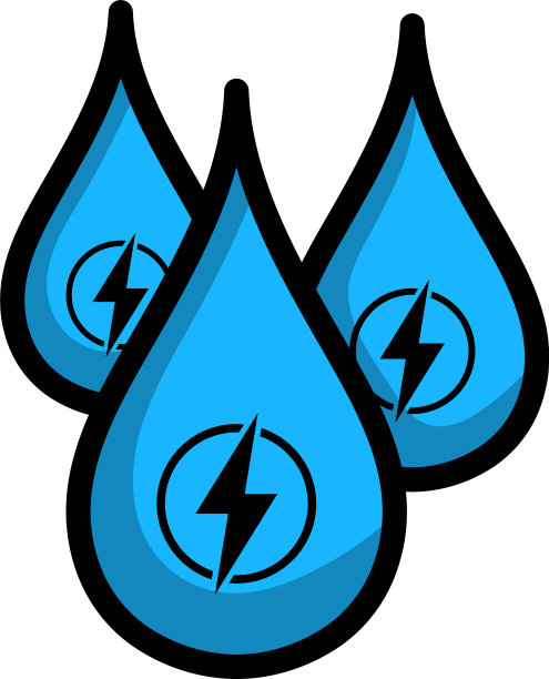 Hydro energy drops图标图片下载