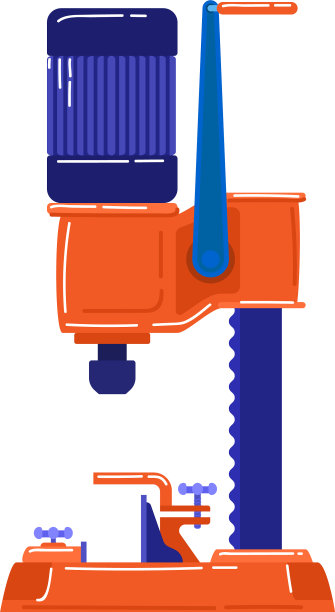 电机在生产钻孔图片下载