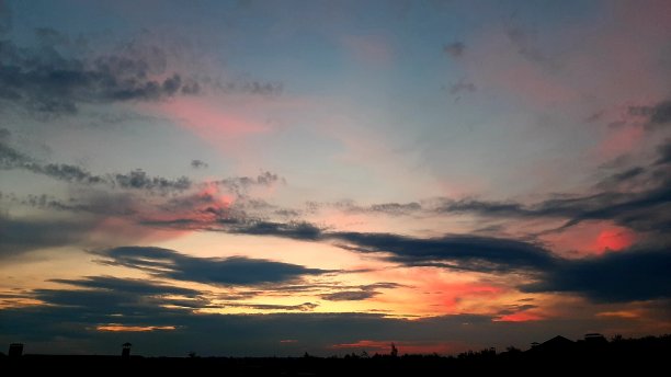 日落的颜色图片下载