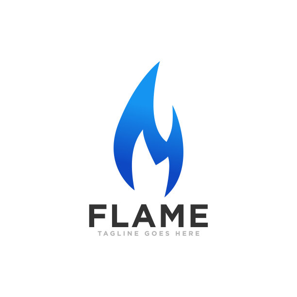 火焰或火焰标志设计图片下载