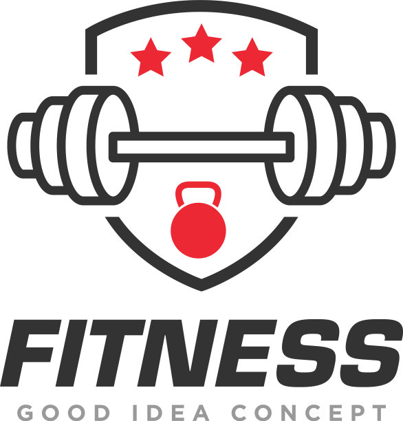 健身馆标识设计图片下载