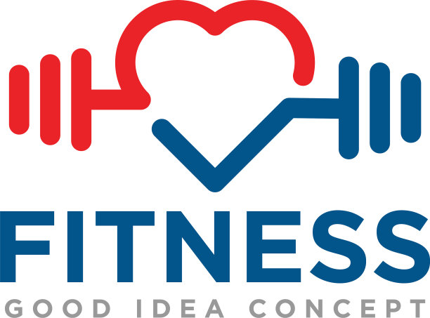 健身馆标识设计图片下载