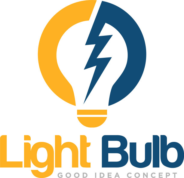 灯泡标志图标设计图片下载