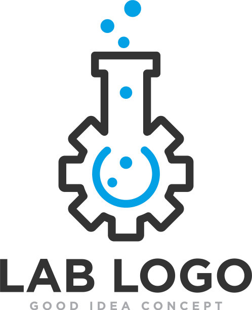 实验室标志图标设计图片下载