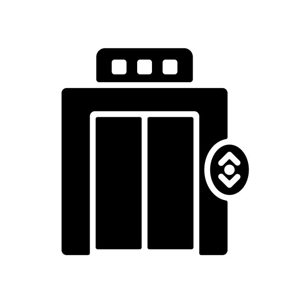 扁平风格电梯图标图片下载