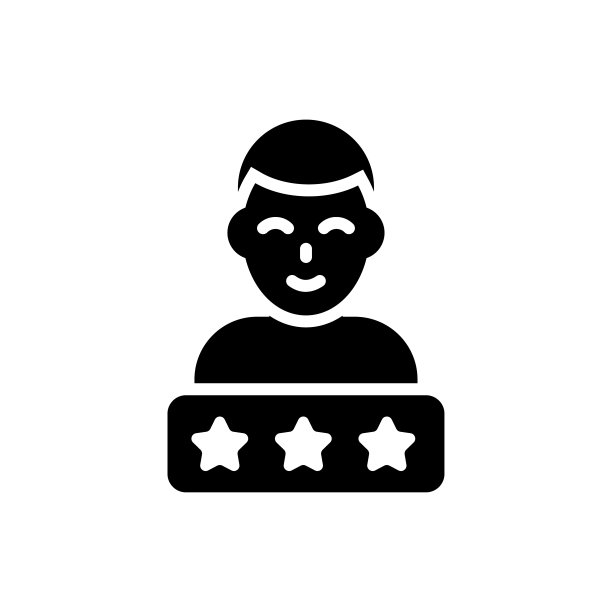 客户评论矢量固体图标。EPS 10文件营销和广告符号图片下载