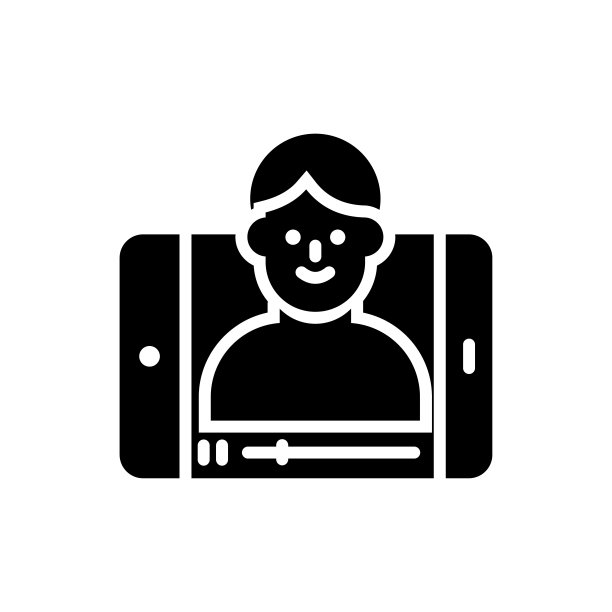 实时流矢量固体图标。EPS 10文件营销和广告符号图片下载