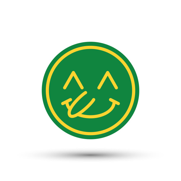 孤立矢量插图的面部表情在白色的背景。图片下载