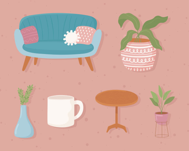 舒适的家居装饰图片下载