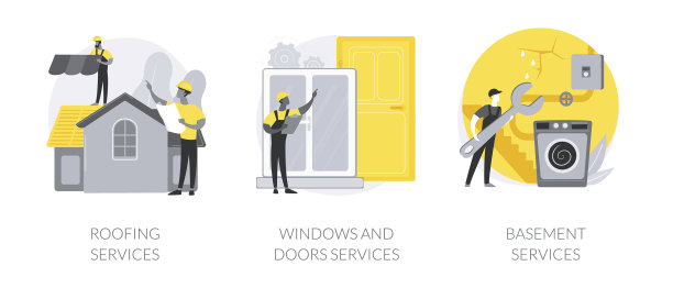 房屋维修抽象概念图片下载