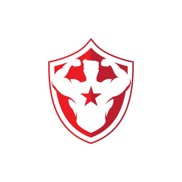 健身标志设计矢量插图图标图片下载