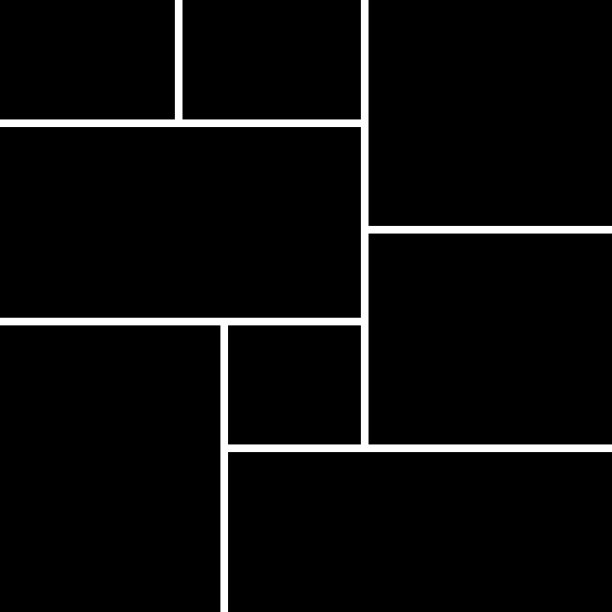 照片或图像的拼贴画。向量模板空框架。创造性的模型。图片下载