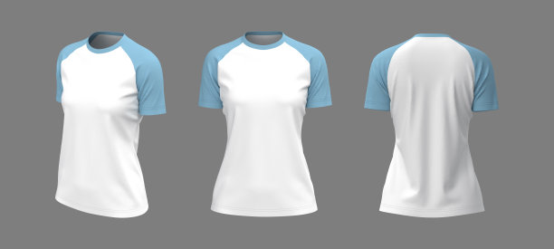 短袖拉格兰t恤模型图片下载