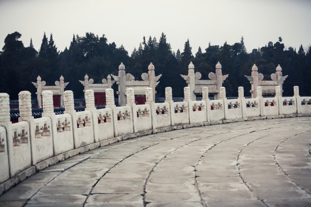 北京天坛，皇家园林景观图片下载