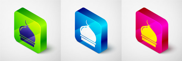 等距的穆斯林清真寺图标孤立在灰色图片下载