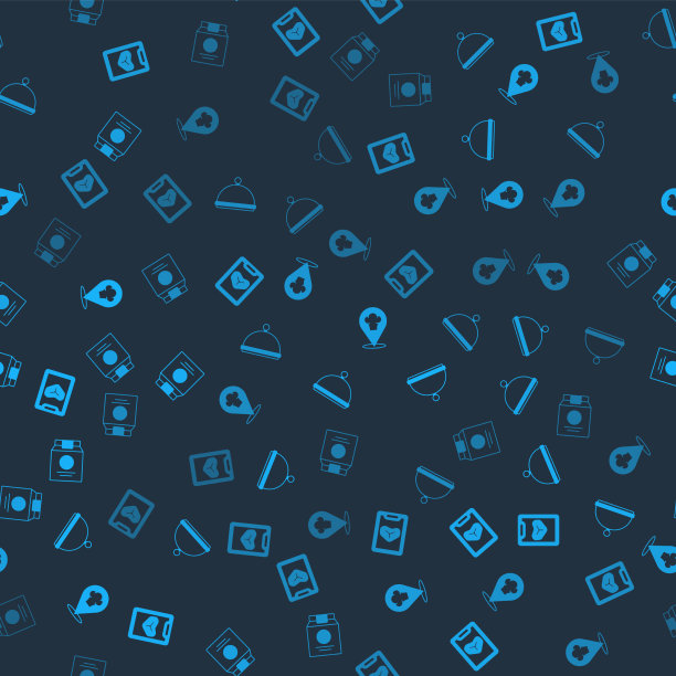 设置餐厅咖啡厅菜单覆盖托盘厨师图片下载