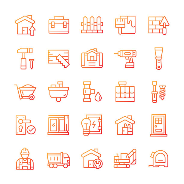 设置home和装修图标的渐变图片下载