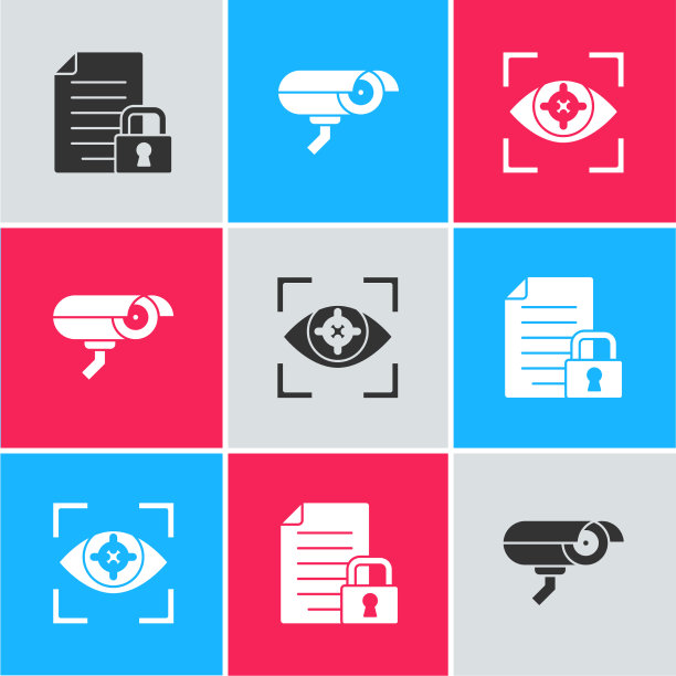 设置文件，锁定安全摄像头和眼睛图片下载