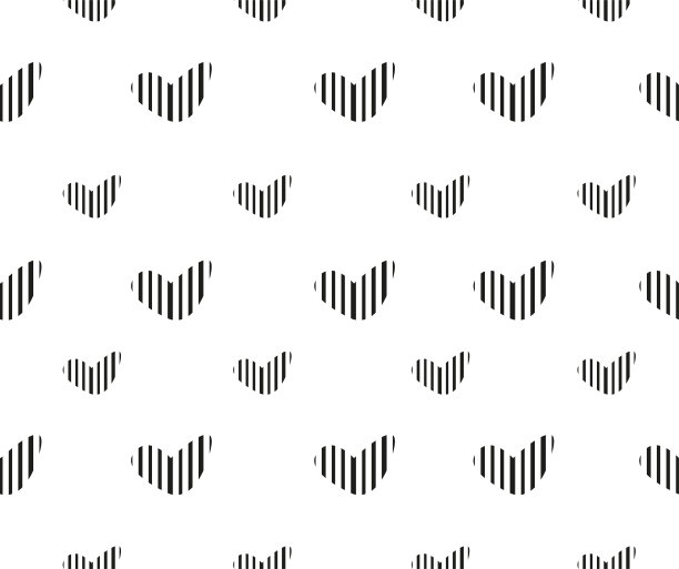 涂鸦背景，图案，墙纸条纹心图片下载