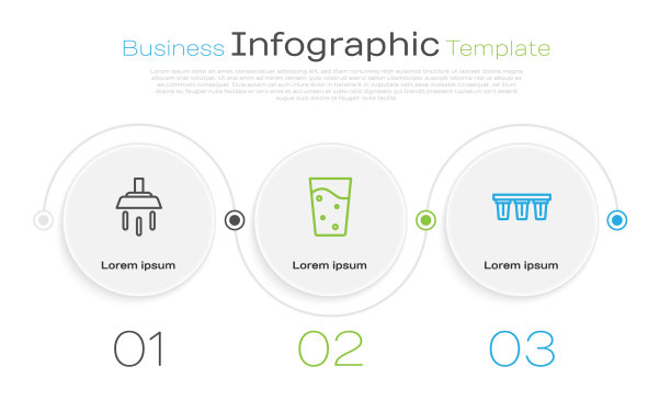 设置带水和水过滤器的淋浴玻璃图片下载