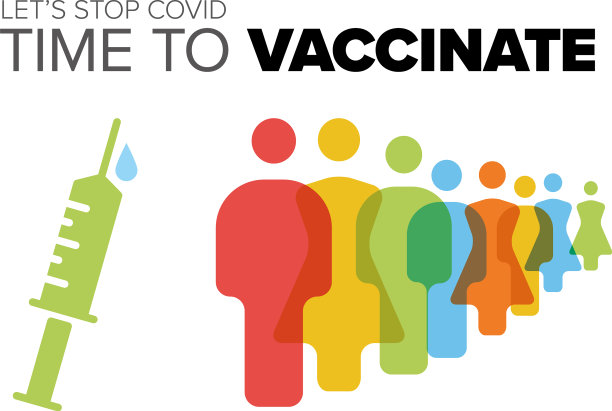 是时候接种海报传单模板布局图片下载