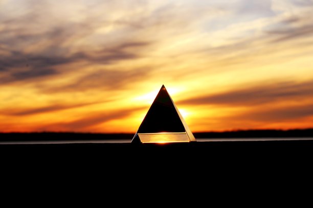 日落金字塔图片下载