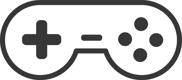 游戏手柄图标设计模板图片下载