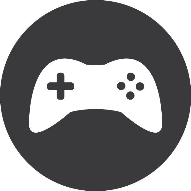 游戏手柄图标设计模板图片下载