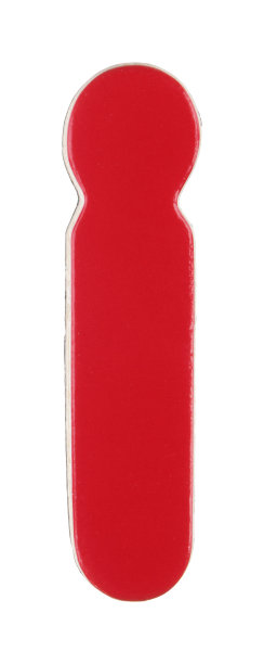 小写字母I在白色上带有剪切路径图片下载