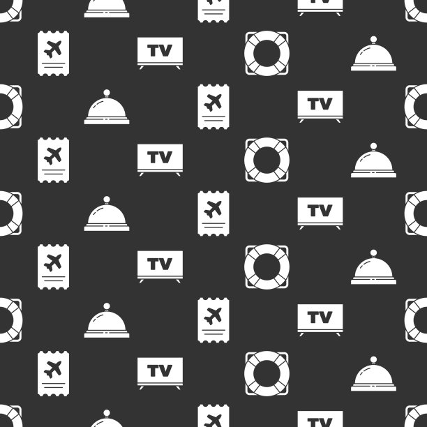 设救生圈、酒店服务铃、机票图片下载